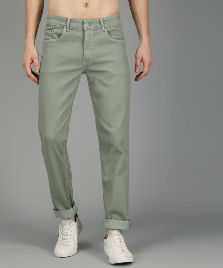 Buy STUDIO NEXX Regular Men Light Green 