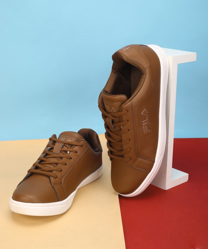 fila brown sneakers