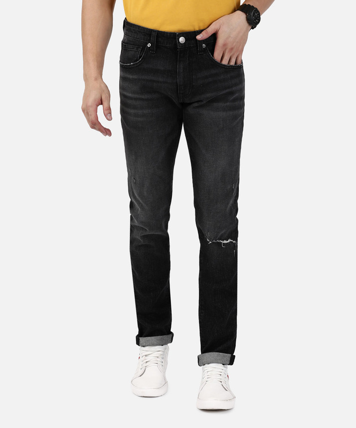 Passion Slim Men Black Jeans - Buy 