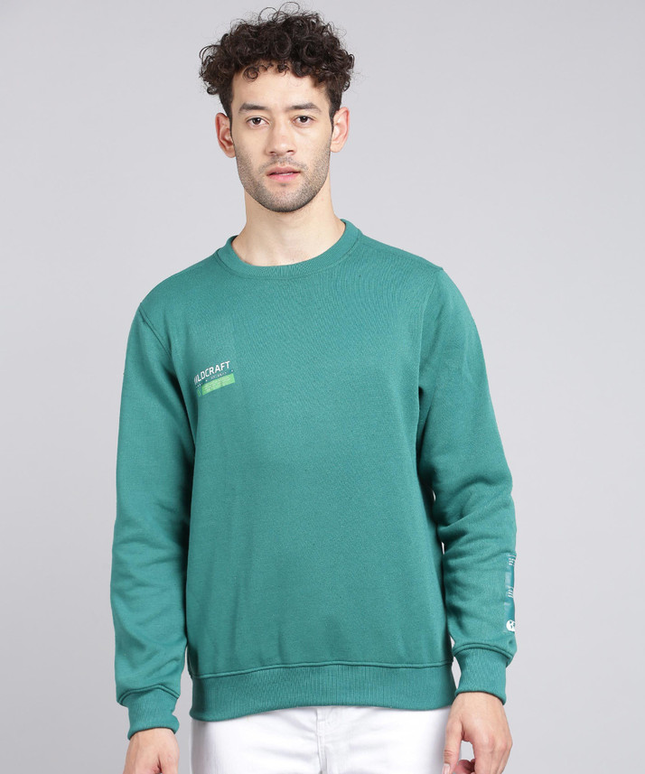 Full Sleeve Solid Men Sweatshirt 