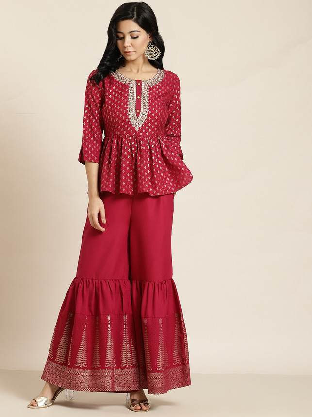 Juniper Women Top and Palazzo Set - Buy 