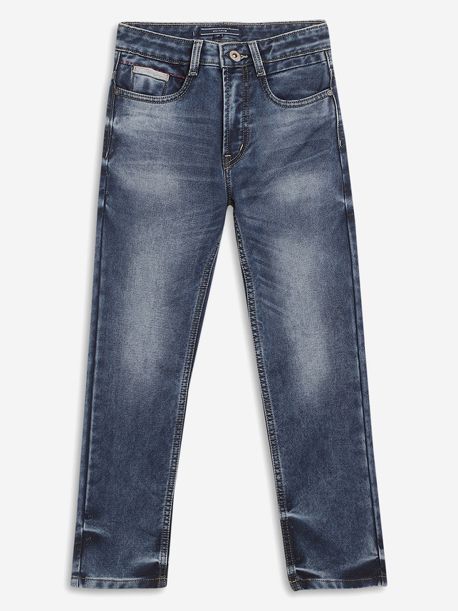 Octave Regular Boys Blue Jeans - Buy 