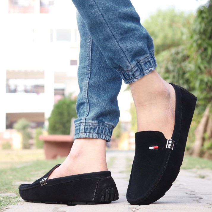 black loafer shoes flipkart