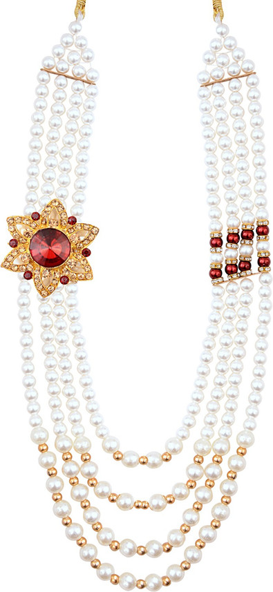 pearl beads Wedding Groom Mala- Dulha 