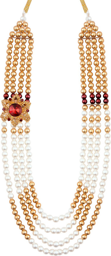pearl beads Wedding Groom Mala- Dulha 