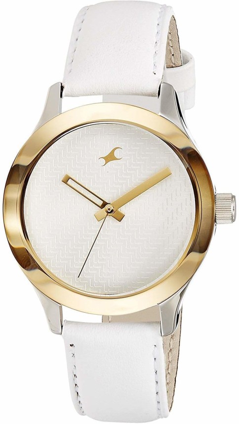 fastrack white watch