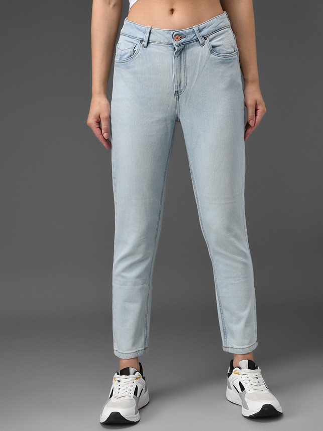 OVERS Skinny Women Light Blue Jeans 