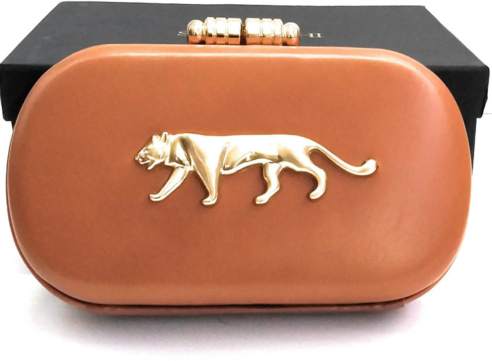 sabyasachi Party Brown Clutch BROWN 