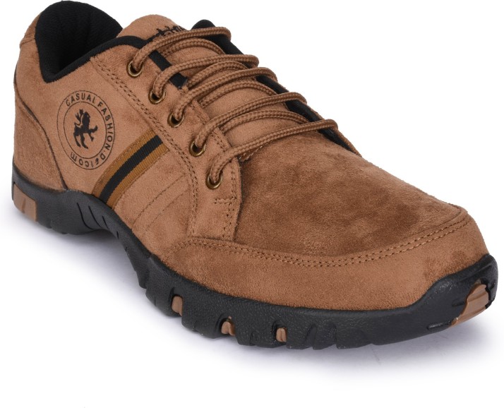 brown casual shoes flipkart