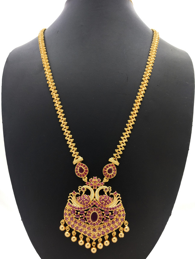 Hanaa One Gram Gold Covering Peacock 