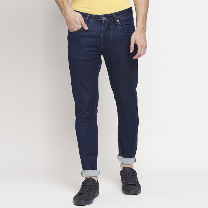 INTEGRITI Slim Men Dark Blue Jeans 