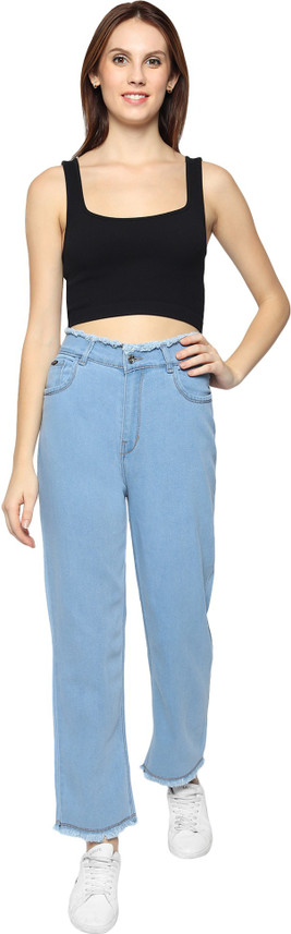 Live Ok Boyfriend Women Light Blue 