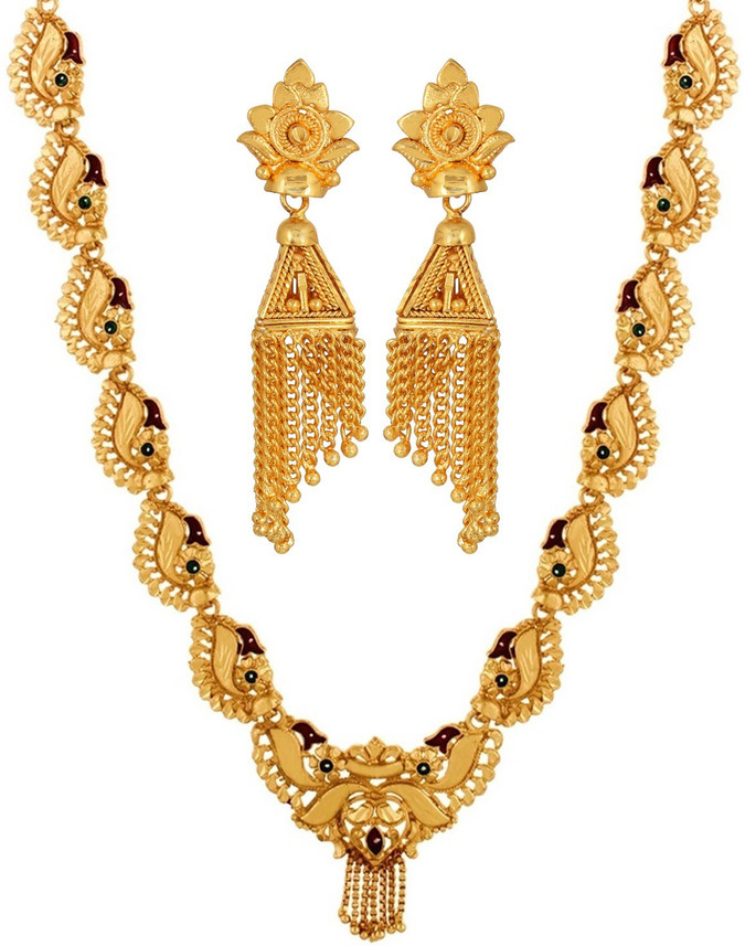 GoldNera Artificial Gold Necklace Short 