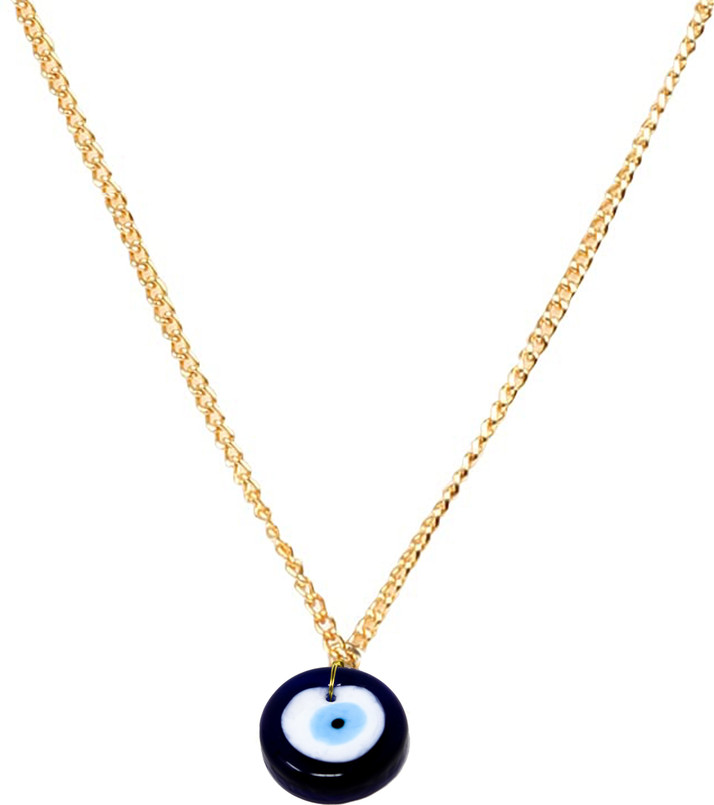 simran jewels Gold Plated Evil Eye 