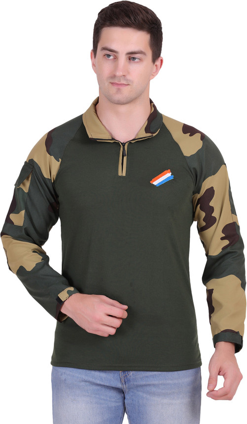 AXOLOTL Military Camouflage Men Polo 