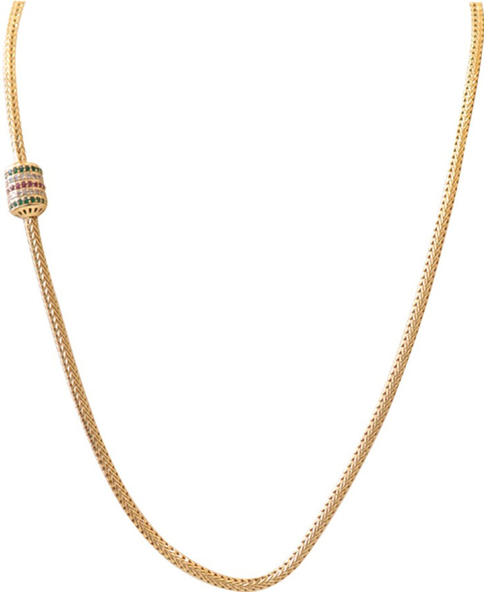 moonplus side pendant mugappu chain 