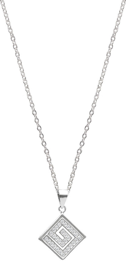 GIVA 925 Sterling Silver Zircon Maze 