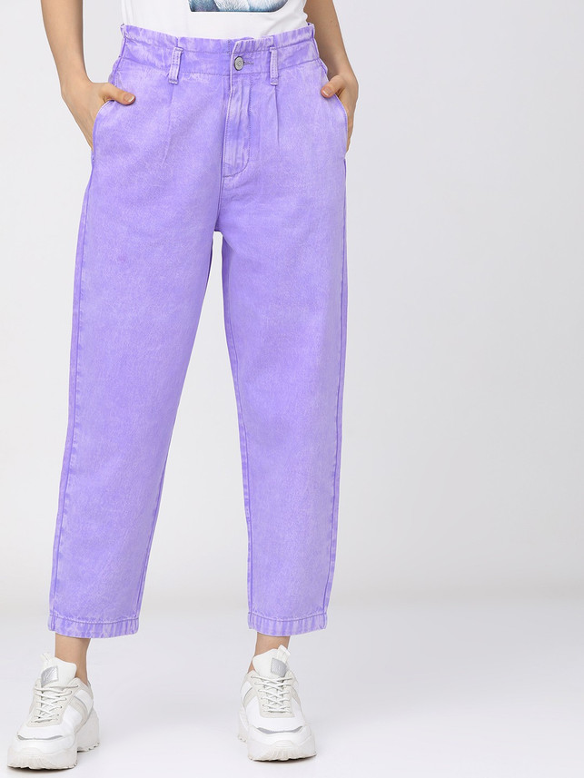 Tokyo Talkies Regular Women Purple 