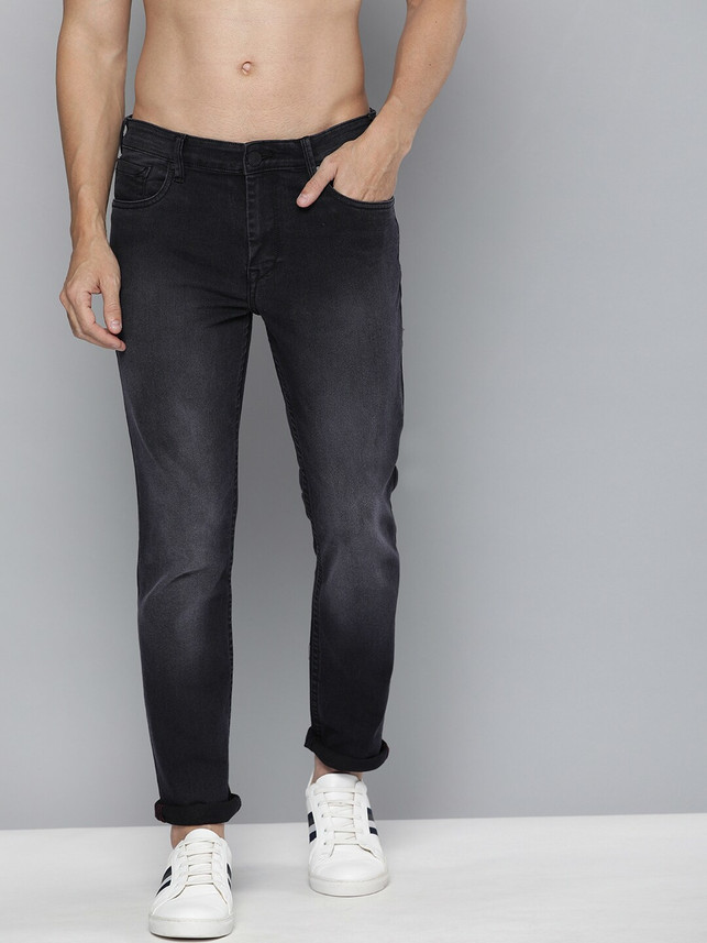 HERE\u0026NOW Slim Men Grey Jeans - Buy HERE 