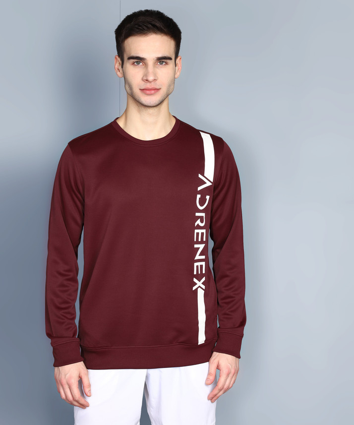 Full Sleeve Printed Men Sweatshirt 