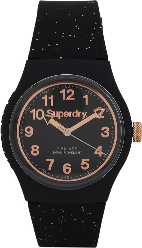 superdry urban glitter watch