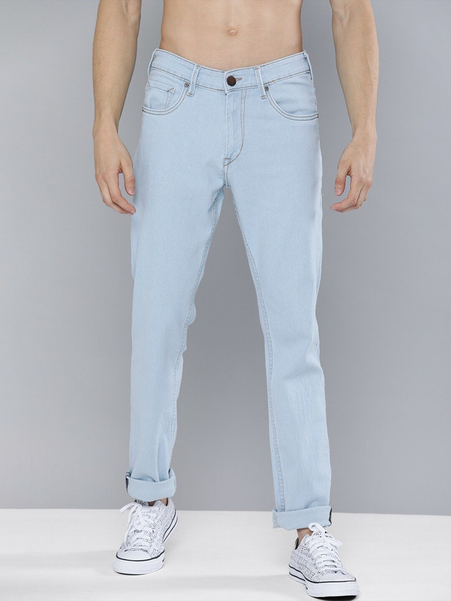 HERE\u0026NOW Regular Men Blue Jeans - Buy 