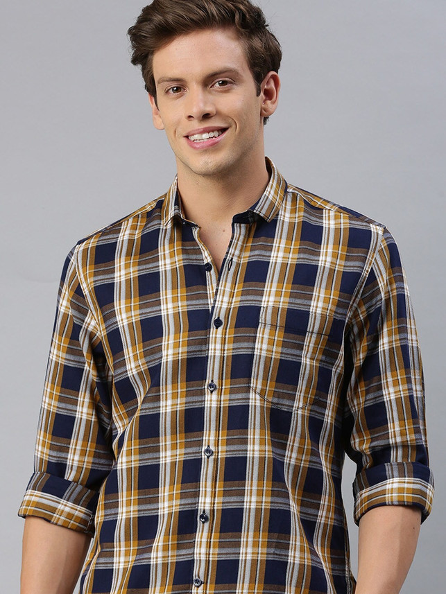Buy Mast \u0026 Harbour Men Checkered Casual 