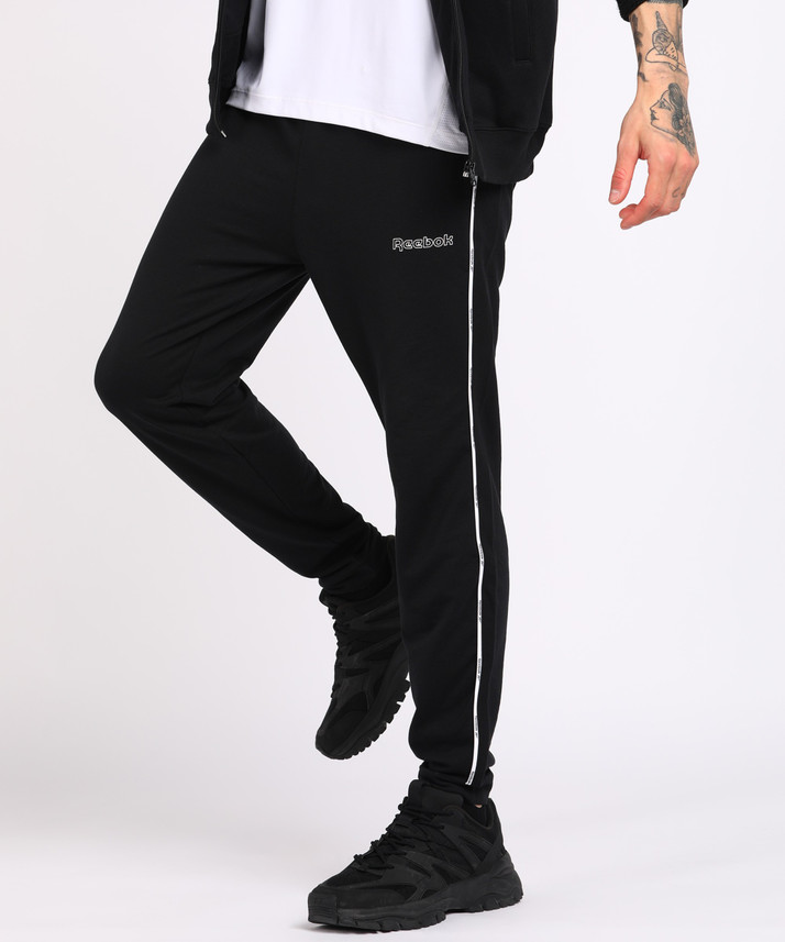 REEBOK Solid Men Black Track Pants 