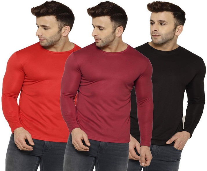 Buy StreetMarket Solid Men Round Neck 