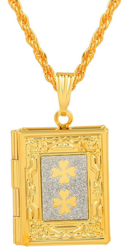 morir Gold Plated Book Design Openable 