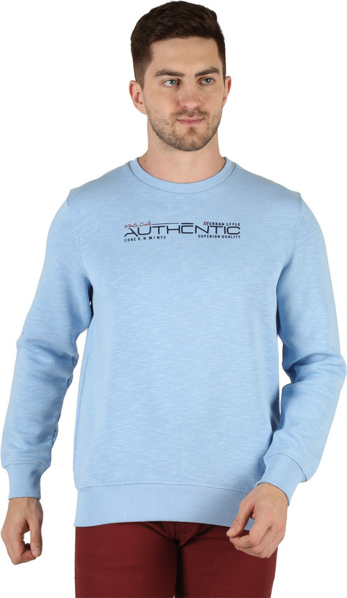 Full Sleeve Printed Men Sweatshirt 