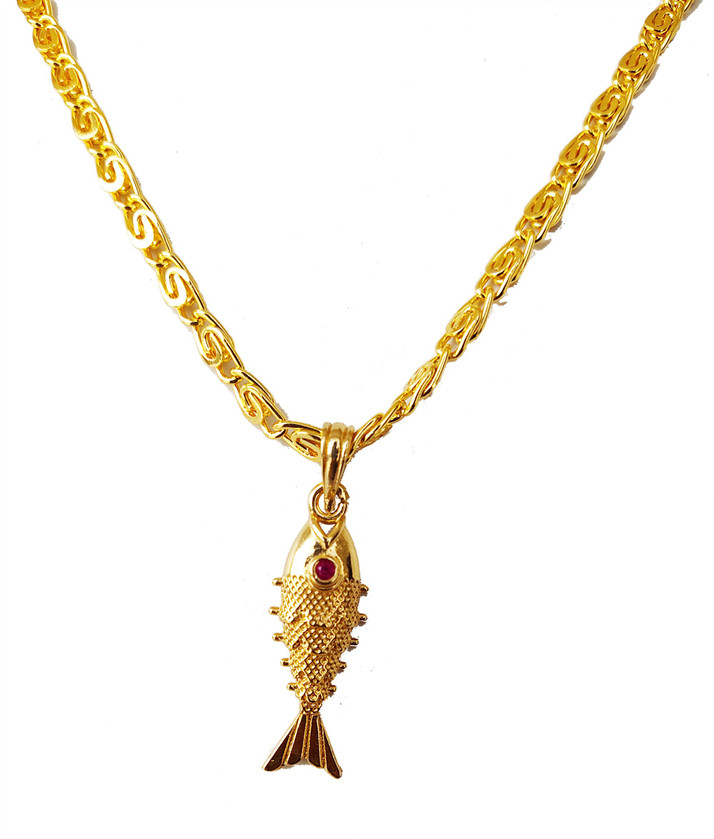 Boys Gold-plated Alloy, Brass Pendant 