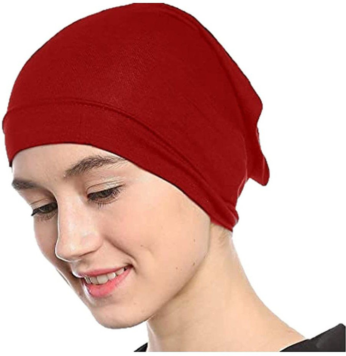hijabworld Solid beanie cap Cap - Buy 