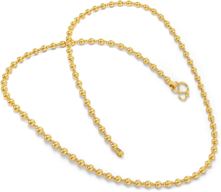 Joyalukkas 22kt Yellow Gold Chain Ball 