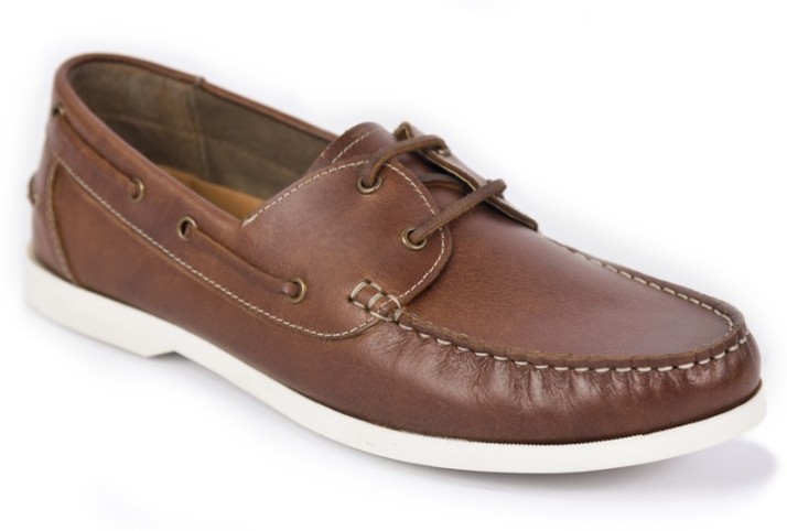 silver street boat shoes tan