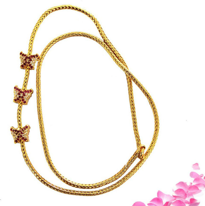 design A5 Mugappu Chain Gold-plated 