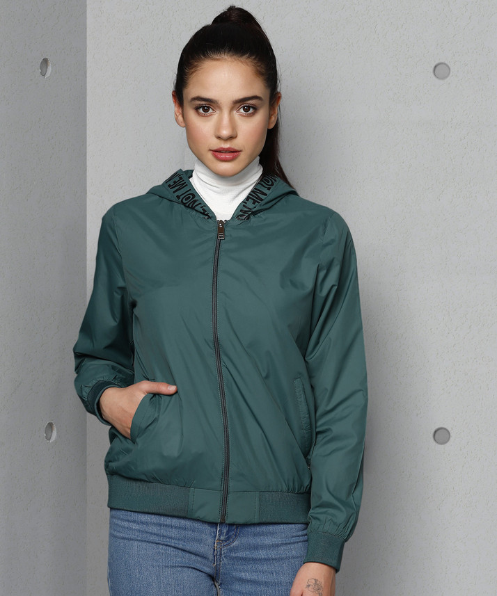 Full Sleeve Solid Women Jacket 