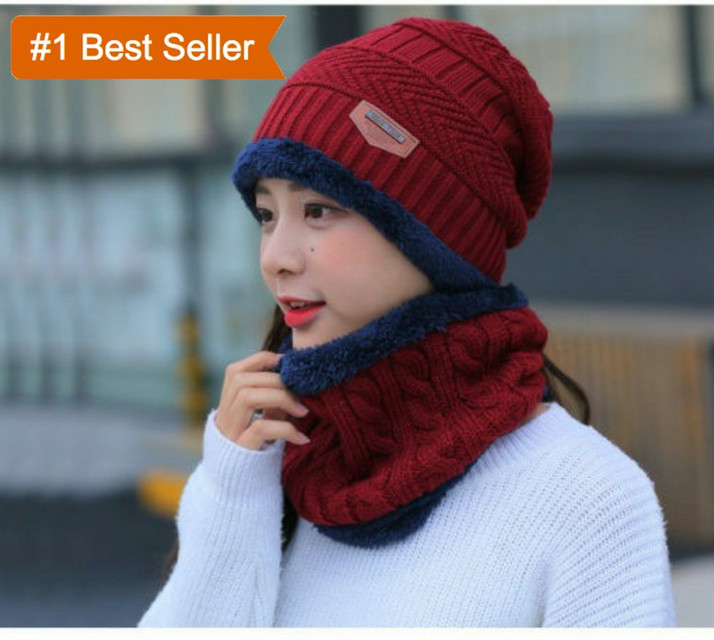 Soft Fur Inside ) women winter Cap 