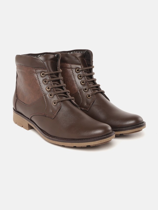 roadster mid top flat boots