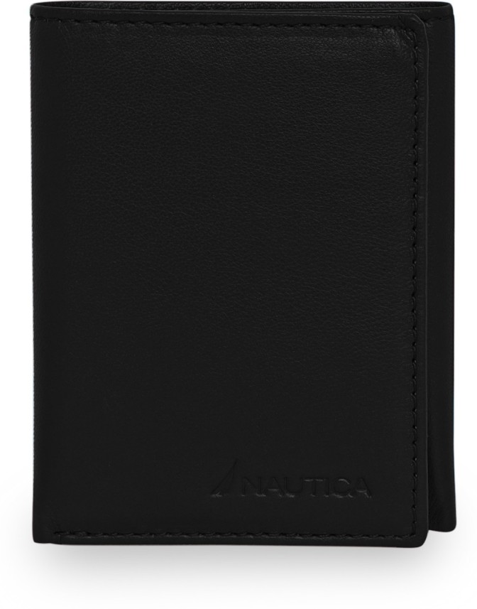 nautica genuine leather wallet