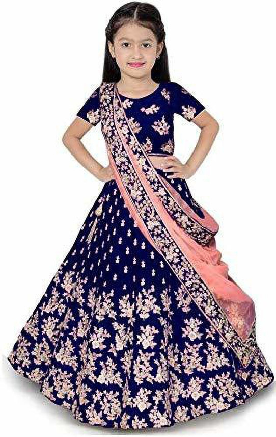 C\u0026D BROTHER'S Girls Lehenga Choli 