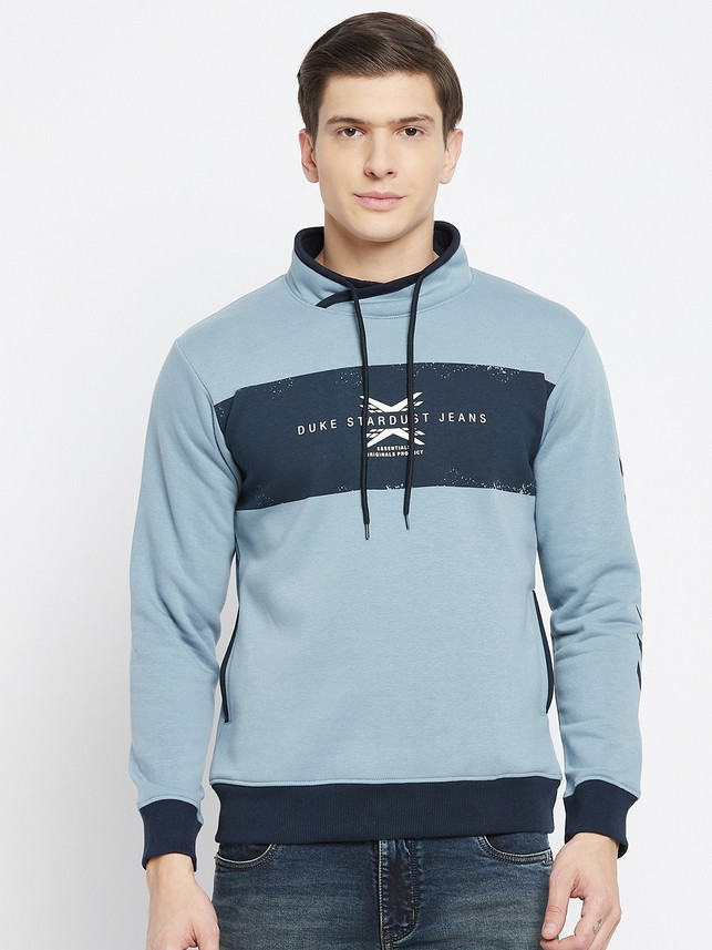 DUKE Full Sleeve Printed Men Sweatshirt 