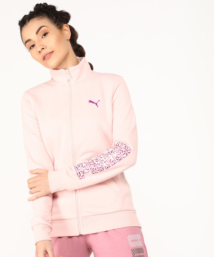 puma full sleeve printed women jacket