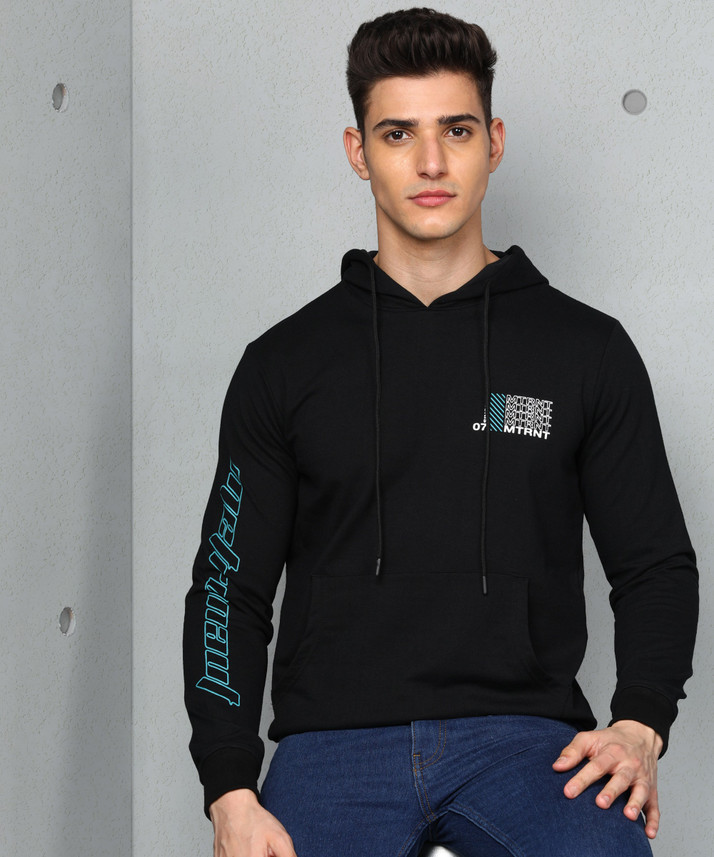 Full Sleeve Solid Men Sweatshirt 