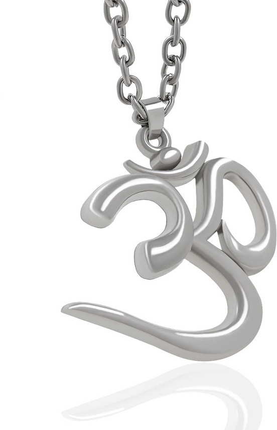 Saizen CHP14 Om Pendant with Silver 