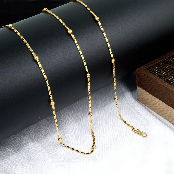 Fashion Frill Golden Chain Thin Light 