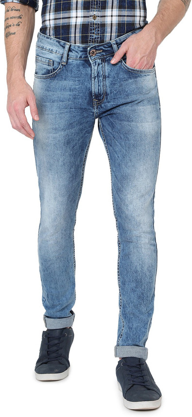 MUFTI Skinny Men Blue Jeans - Buy MUFTI 