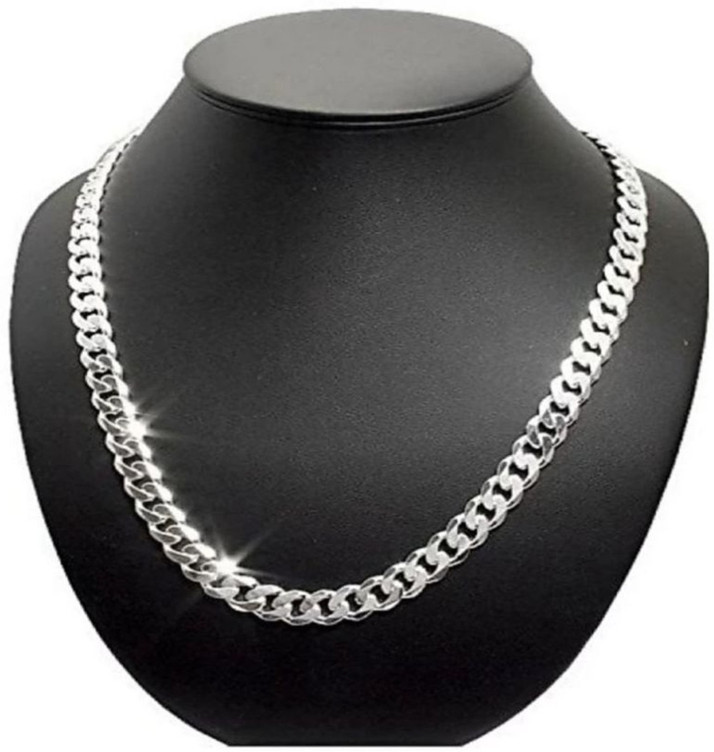 Crazy Queens Silver Plated Gents 22inch 