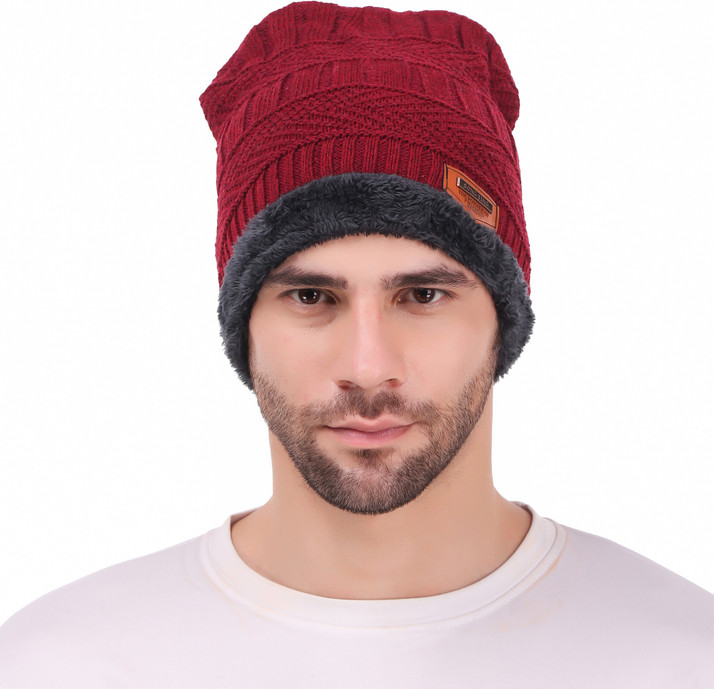 Broen Woolen Winter Cap Cap - Buy Broen 