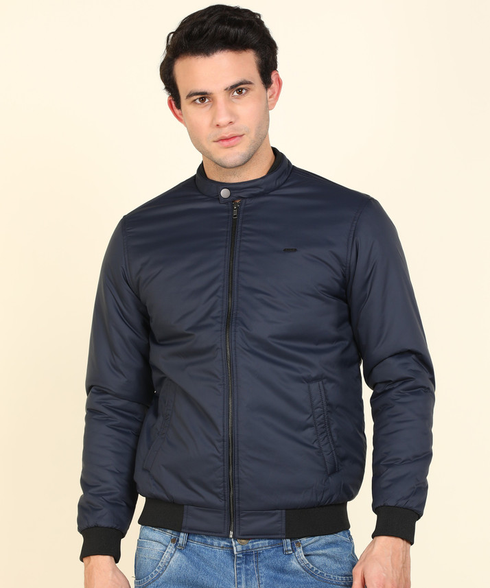 University Full Sleeve Solid Men Jacket 